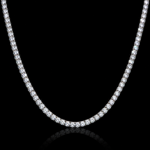 3MM-4MM VVS MOISSANITE TENNIS CHAIN