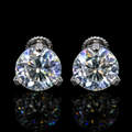 LUXURY MOISSANITE STUD EARRINGS