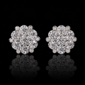 CROWN BLOOM STUD EARRINGS
