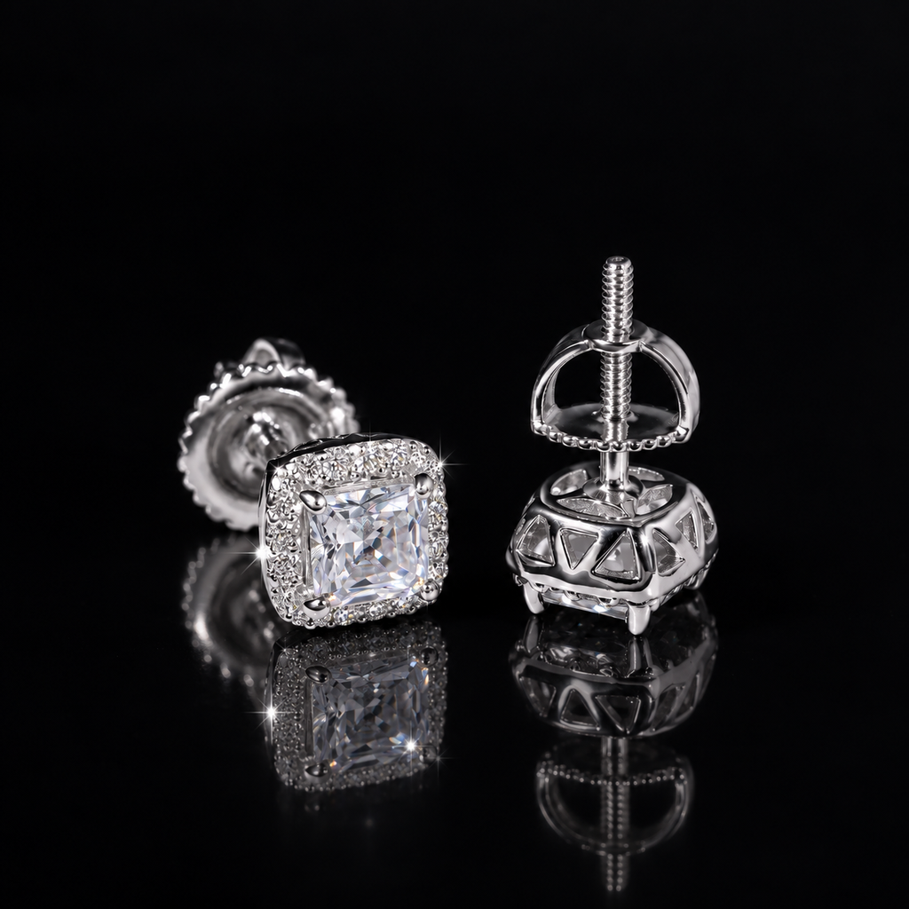 HALO STUD EARRINGS