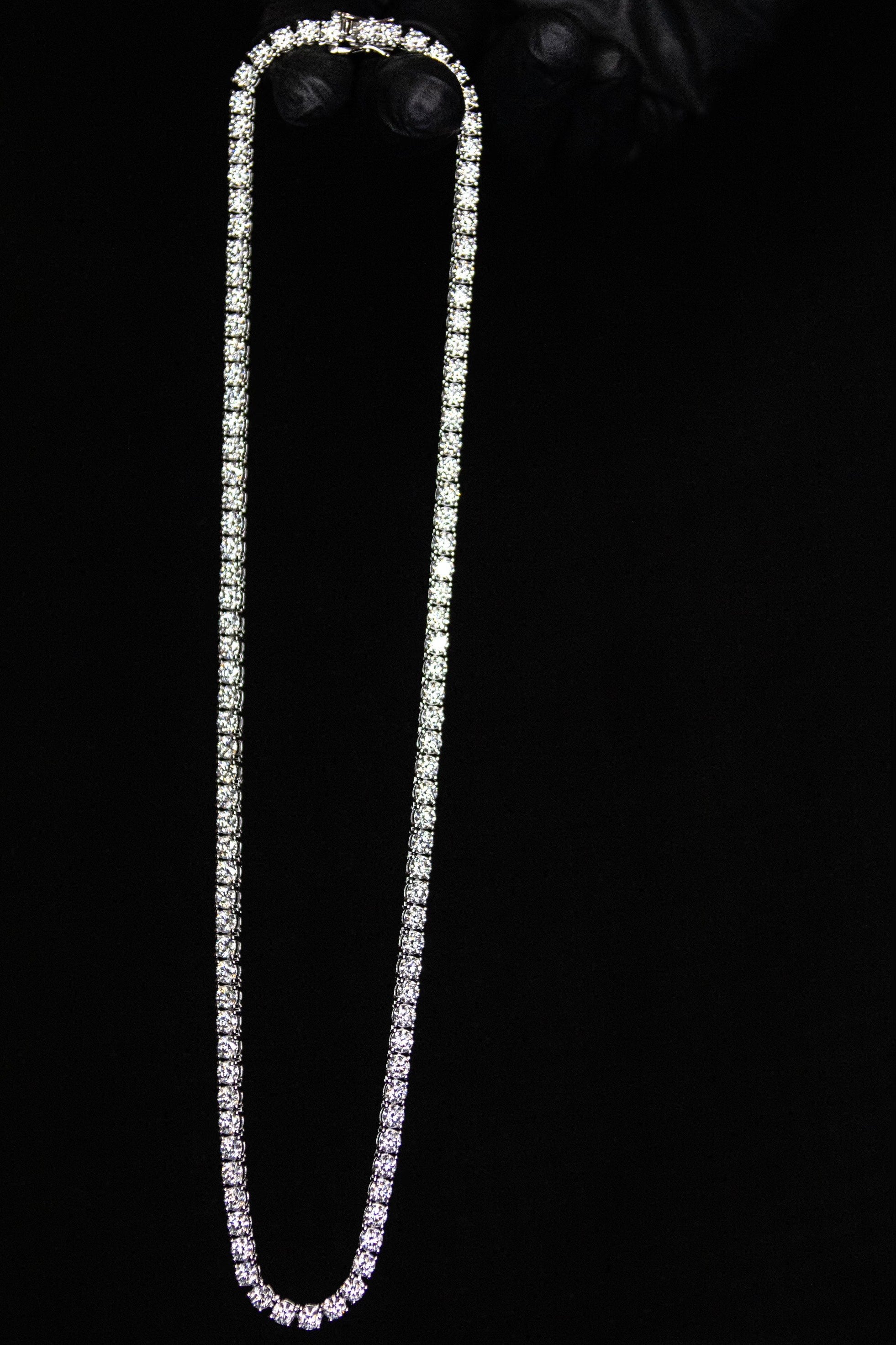 3MM-4MM VVS MOISSANITE TENNIS CHAIN